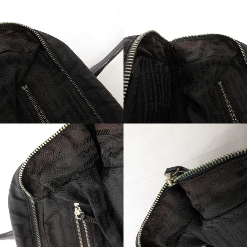 プラダ PRADA ボーリングバッグ ミニボストン ハンドバッグ 手提げ