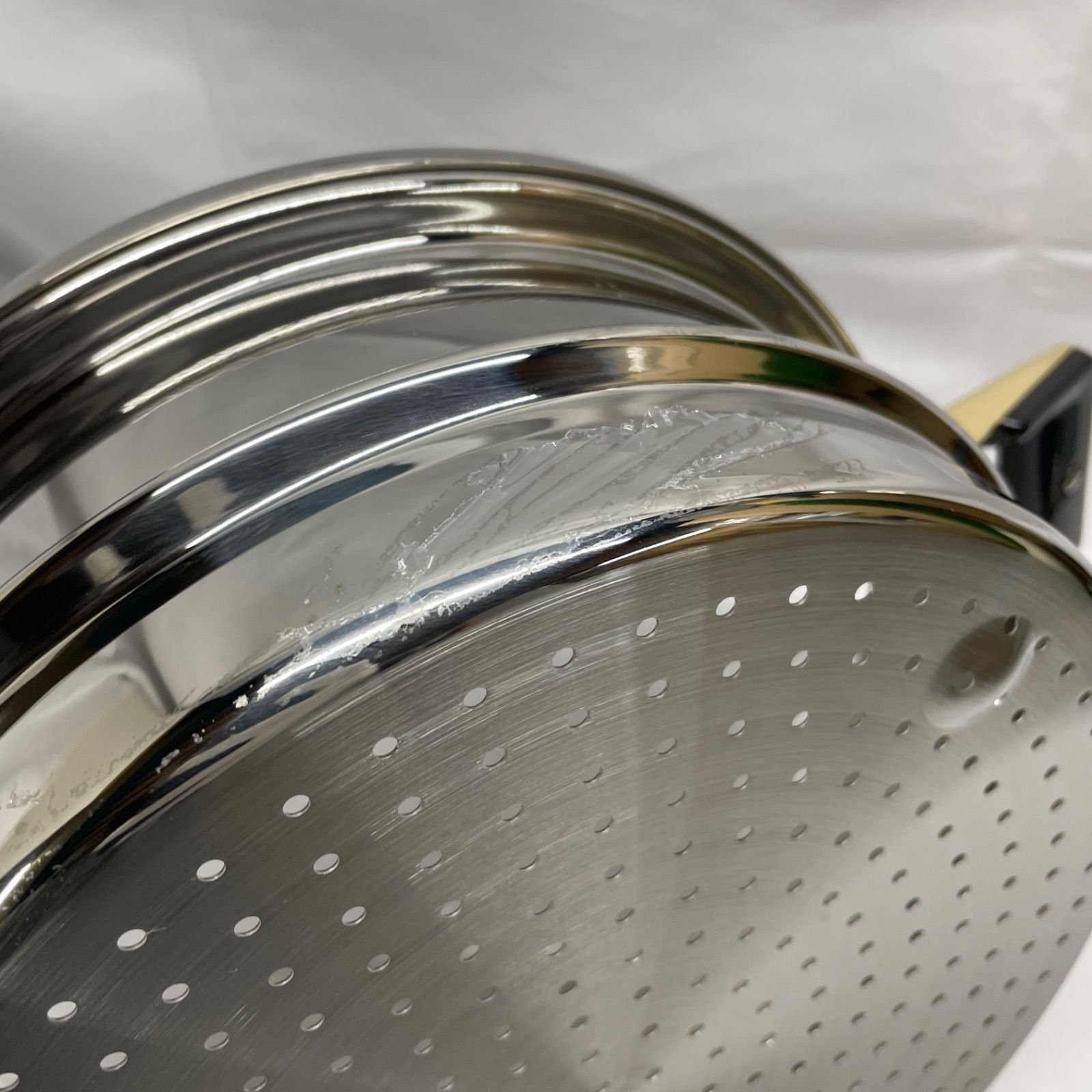 ◇ Tupperware レインボークッカー 26cm用 スチーマー 【長期保管品