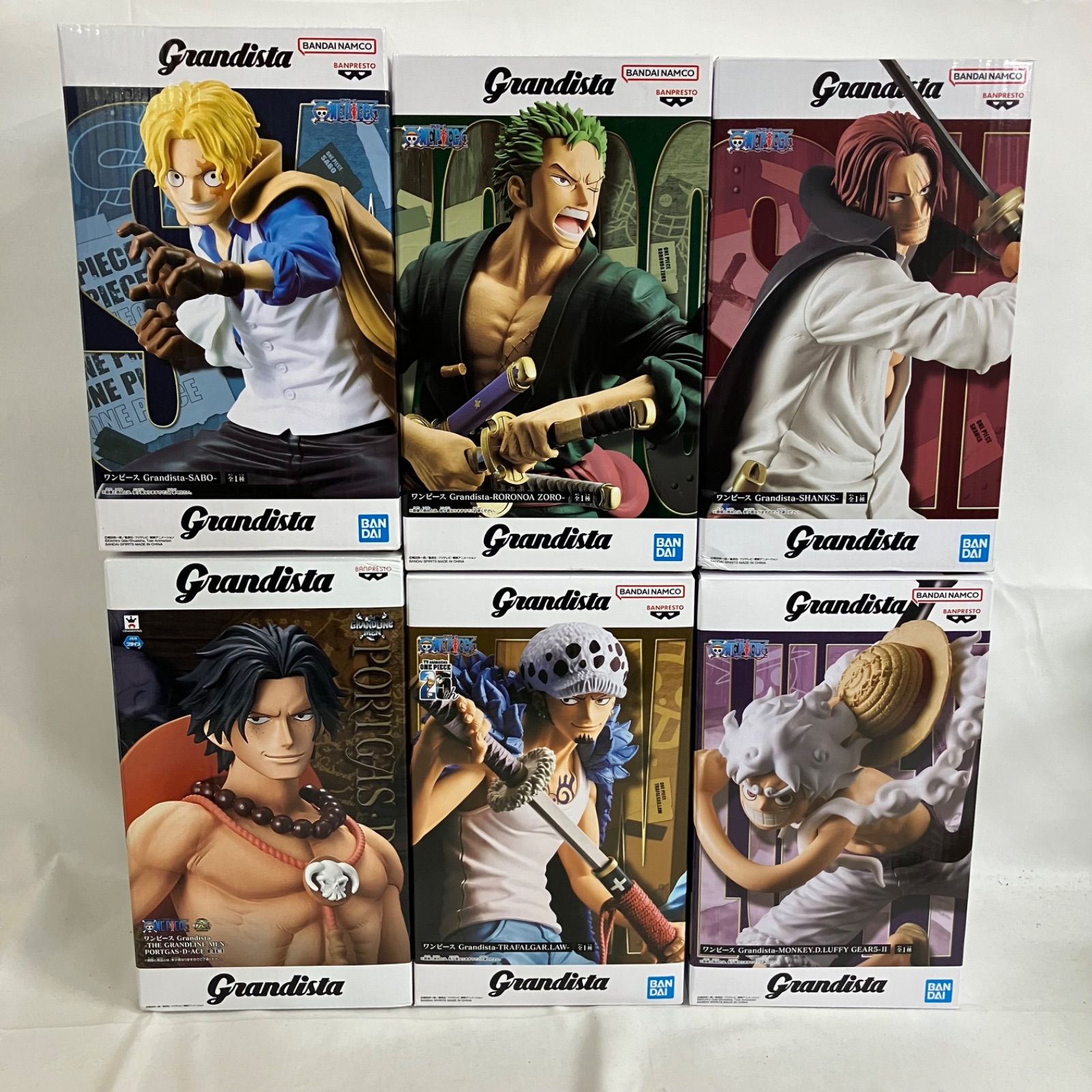 未開封 ONE PIECE ワンピース Grandista 6個セット SF1790 c099 - メルカリ