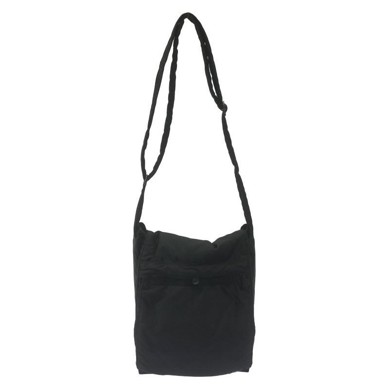 中古】PORTER タンカー 縦型フラップ ショルダーバッグ ブラック 