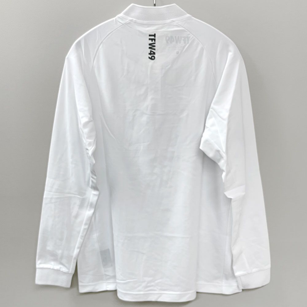 未使用・タグ付】TFW49 ティーエフダブリュー COLLAR LESS POLO M