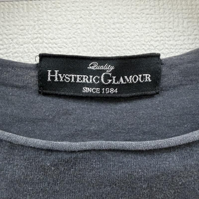 ヒステリックグラマー Pistol Skull GO AHEAD スカル プリント 長袖 T