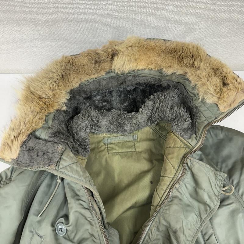 古着 50s 60s N-3B フード ファー ミリタリー フライト ジャケット