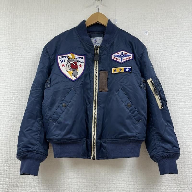 テッドマン TMA-580 ワッペン MA-1 フライト ジャケット DEVIL メンズ