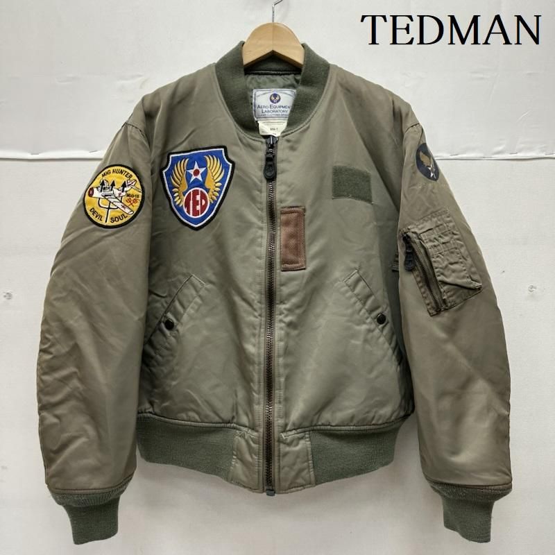 テッドマン MA-1 フライト ジャケット 刺繍 ワッペン 2067262 メンズ
