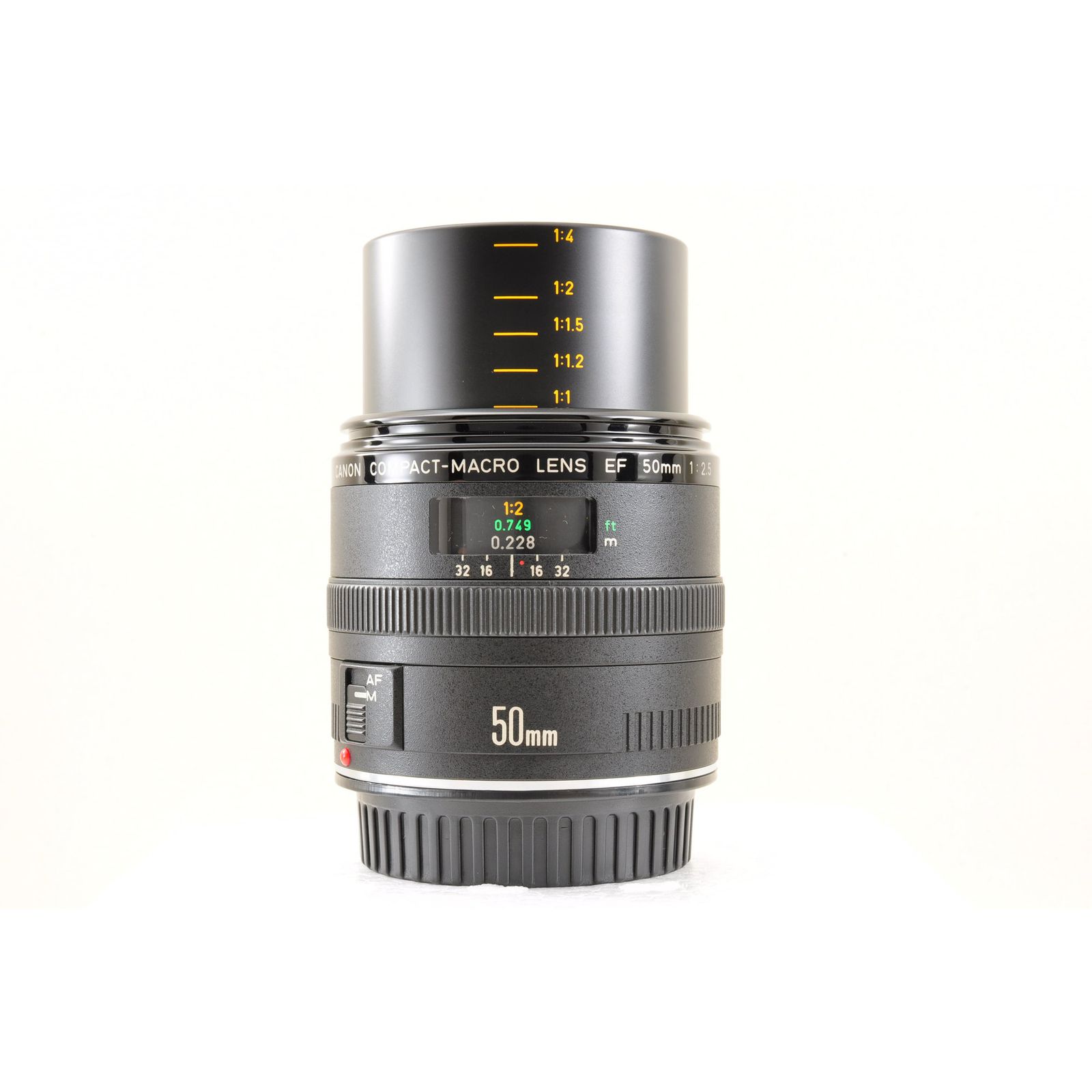 Canon EF 50mm F2.5 コンパクトマクロ AF 単焦点レンズ - メルカリ
