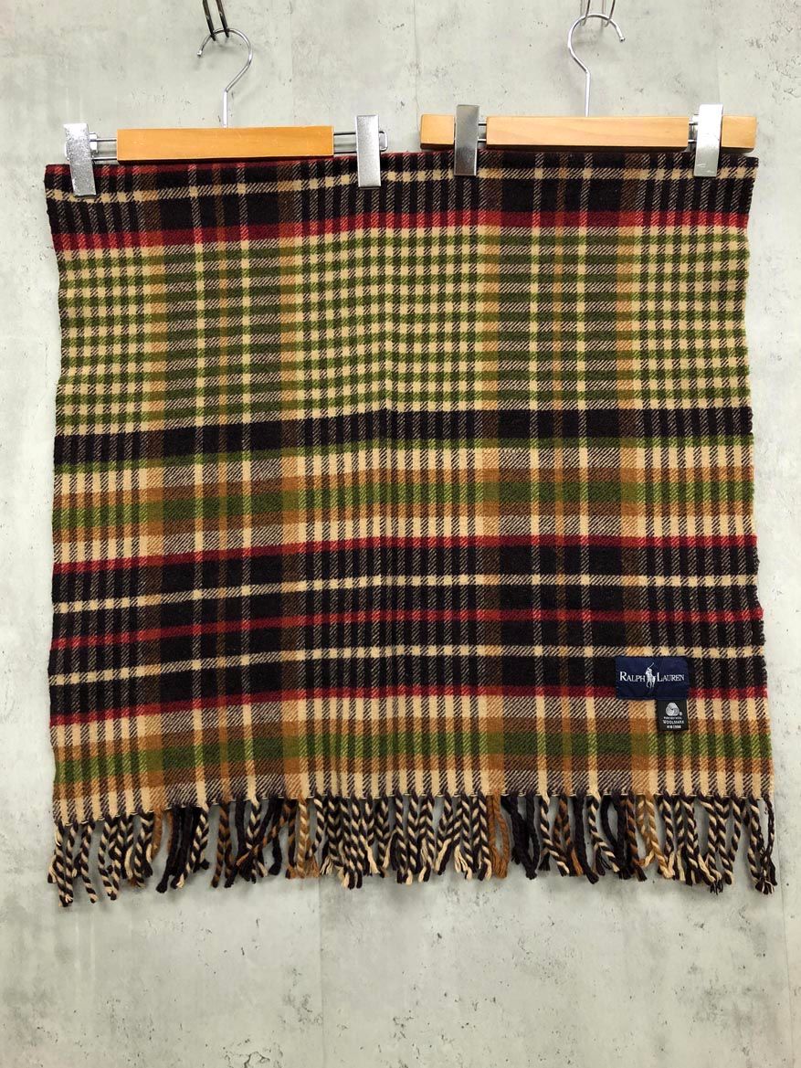Ralph Lauren ラルフローレン 日本製 市田株式会社 ひざ掛け ストール