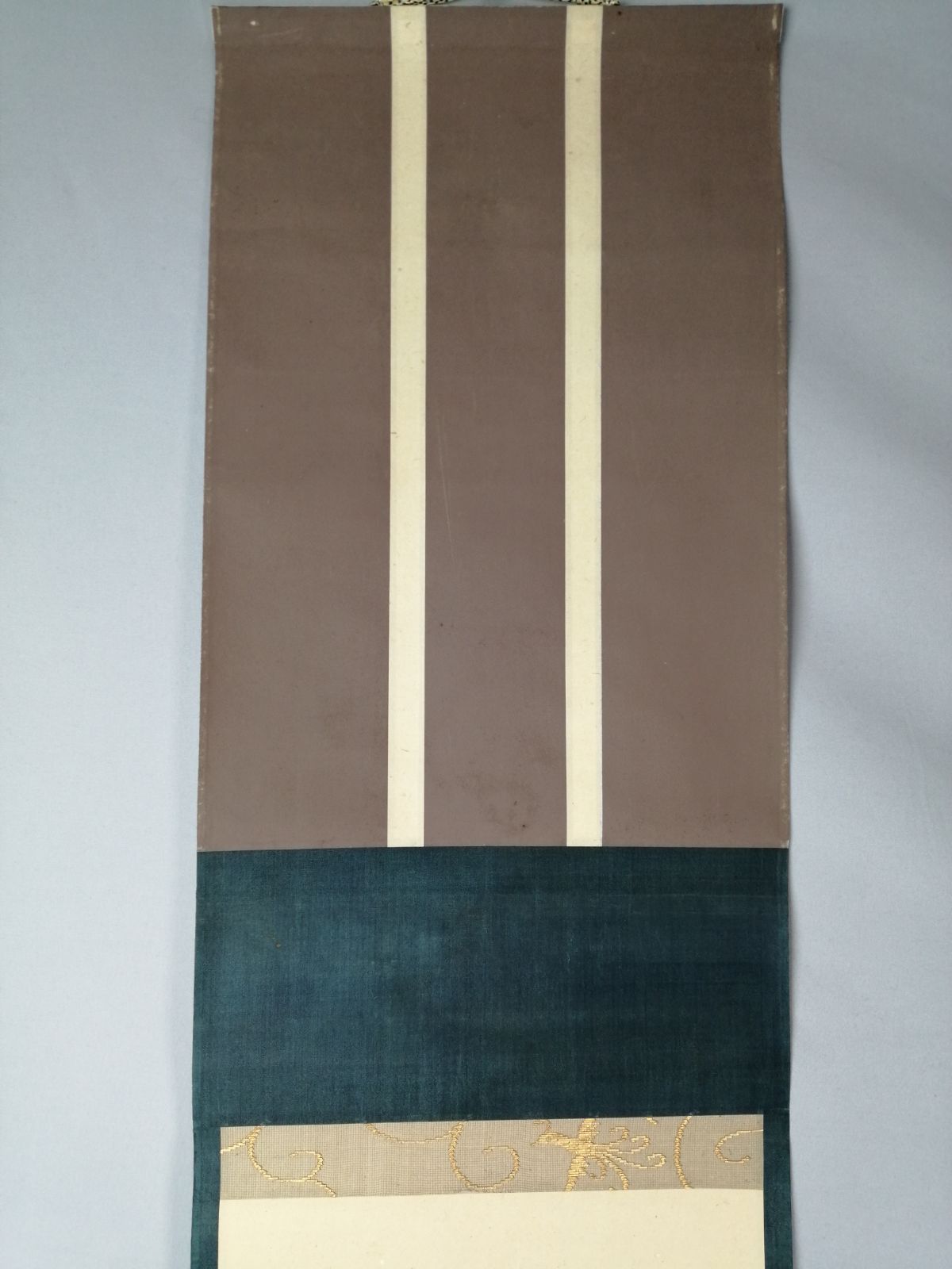 茶道具】大徳寺 大綱宗彦和尚筆 『法の』短冊 茶掛 掛軸 軸C179