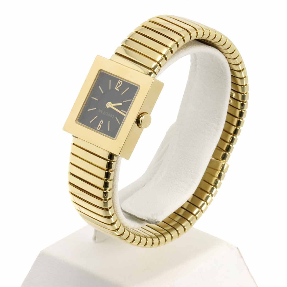 ブルガリ BVLGARI クアドラード トゥボガス コンビ SQ222T レディース