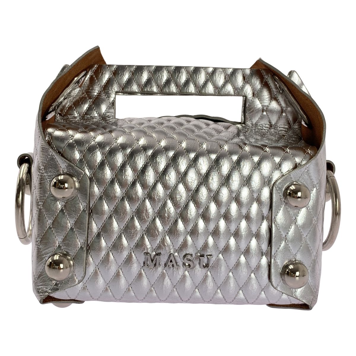 美品】 MASU / エムエーエスユー | LEATHER CAKE BAG ケーキボックス