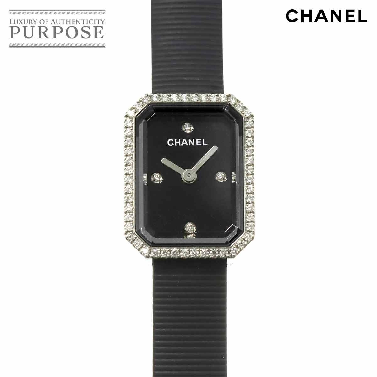 シャネル CHANEL プルミエール H2434 ダイヤベゼル レディース 腕時計