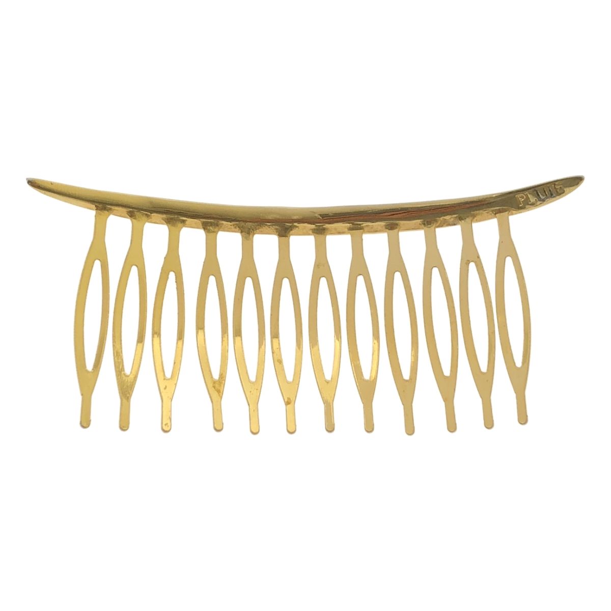 PLUIE / プリュイ | クレセント コーム ヘア アクセサリー | ゴールド