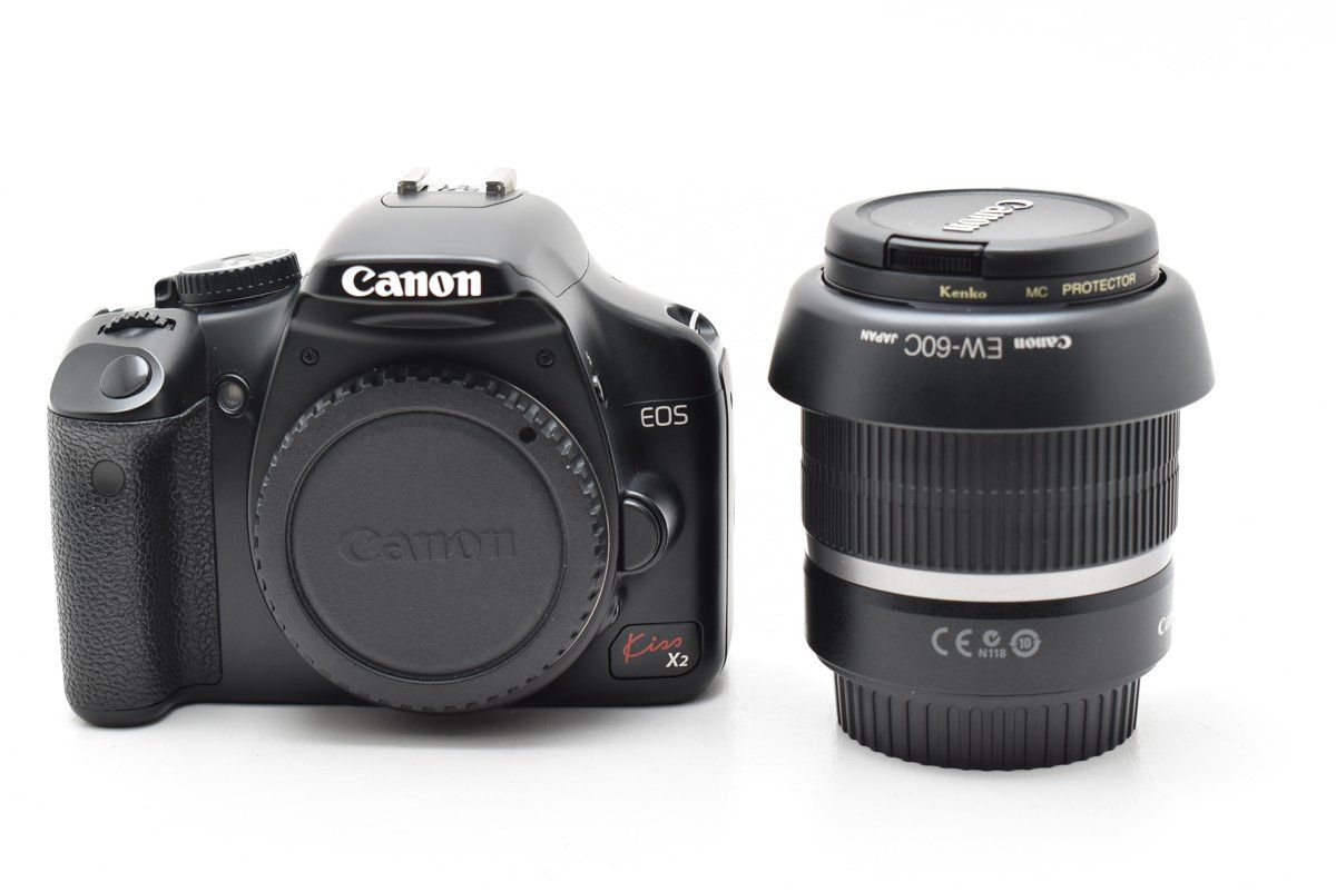 Canon EOS Kiss X2 EF-S 18-55mm F3.5-5.6 デジタル一眼レフ キヤノン