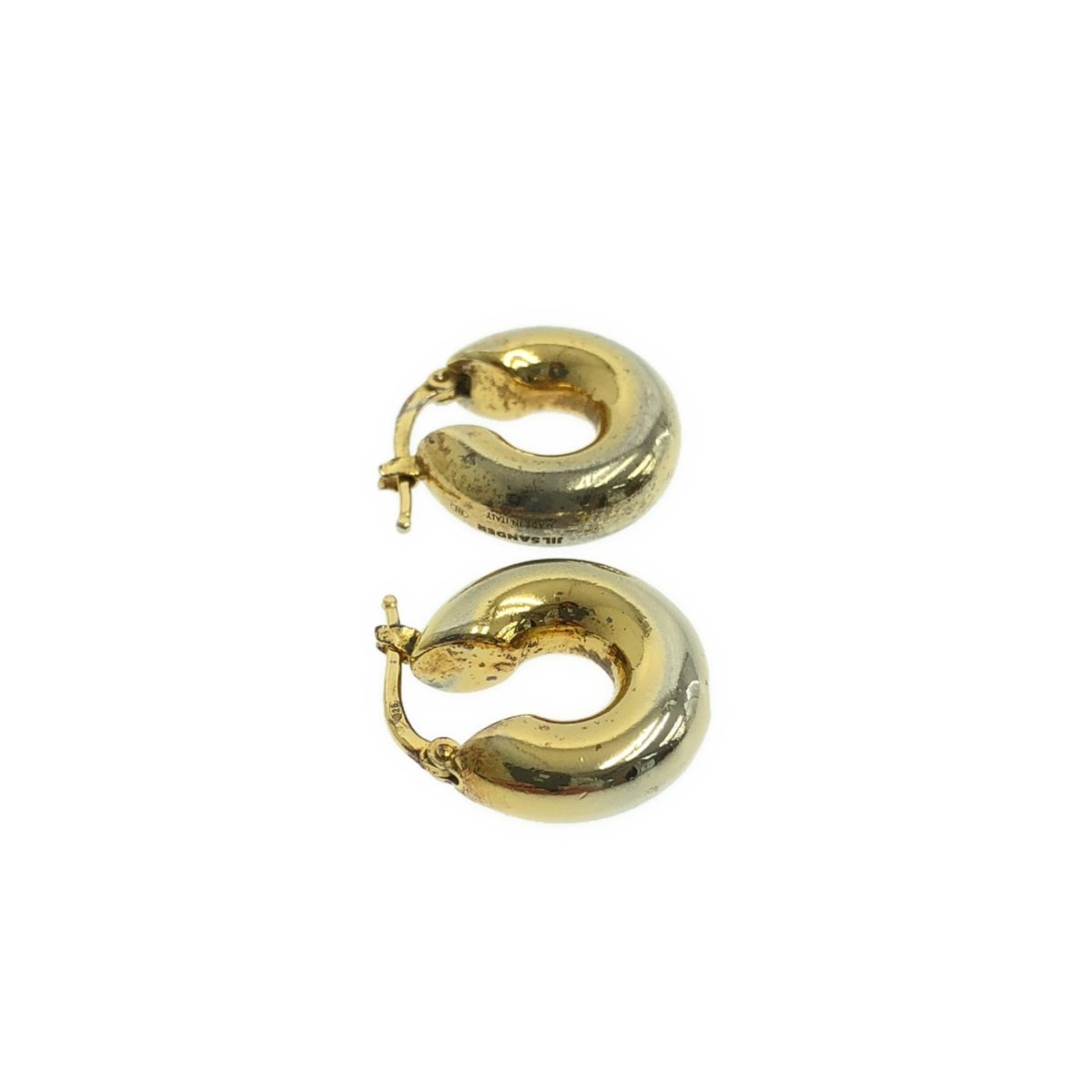 JIL SANDER / ジルサンダー | 2ペア 925 フープ ピアス アクセサリー