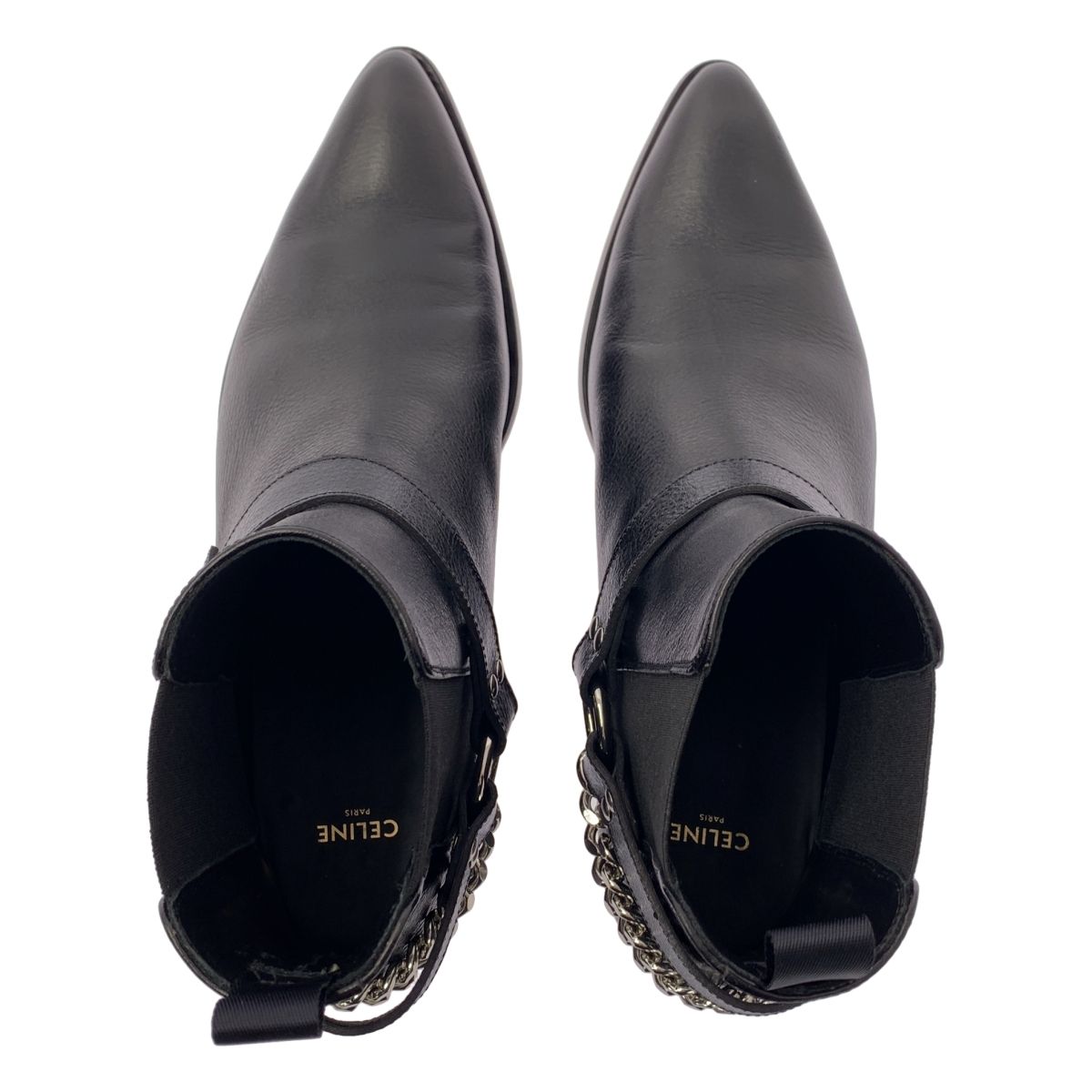 美品】 CELINE / セリーヌ | カマルグ バイカー チェルシーブーツ | 42