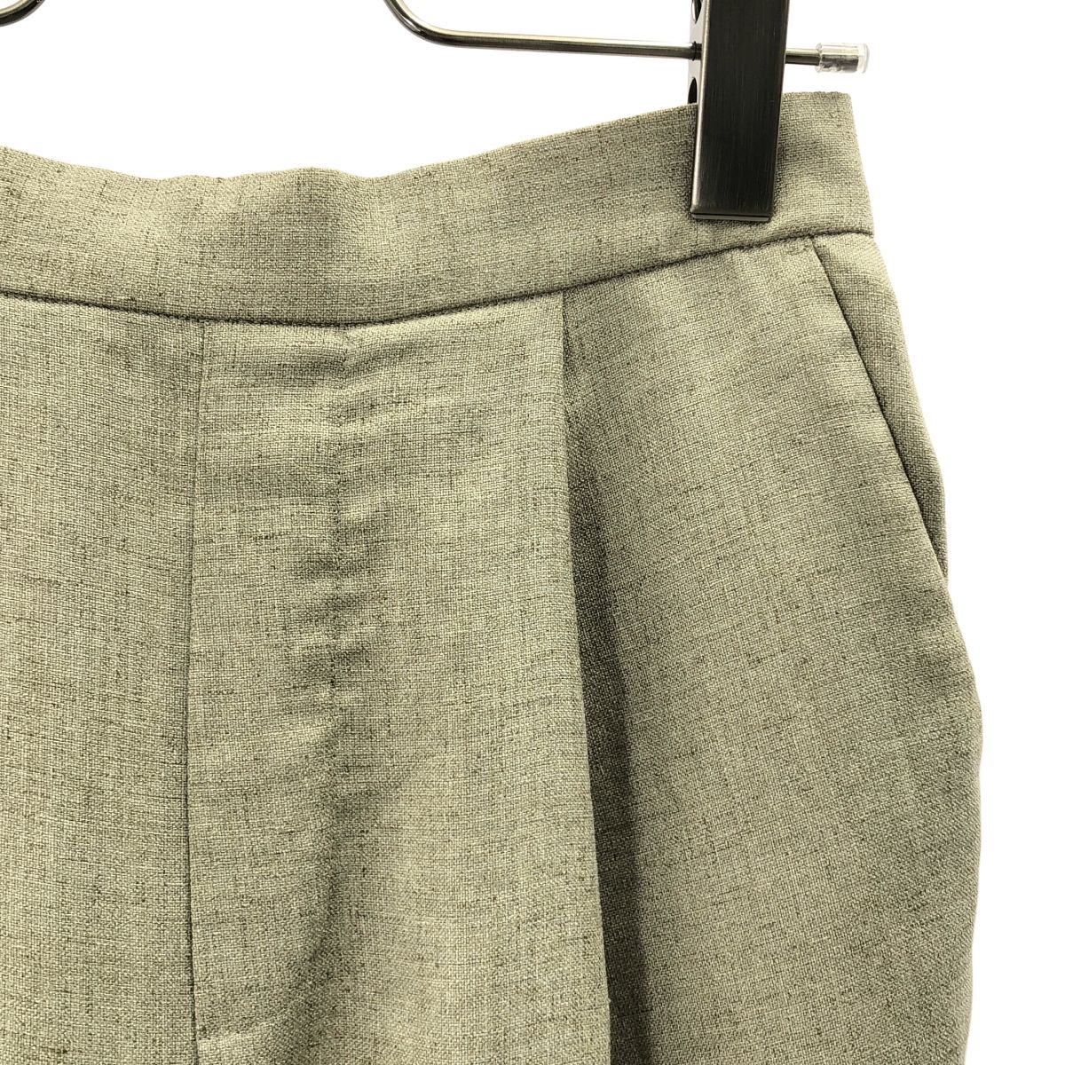 ENFOLD / エンフォルド | リネンライク ゴムジョッパーズパンツ | 38