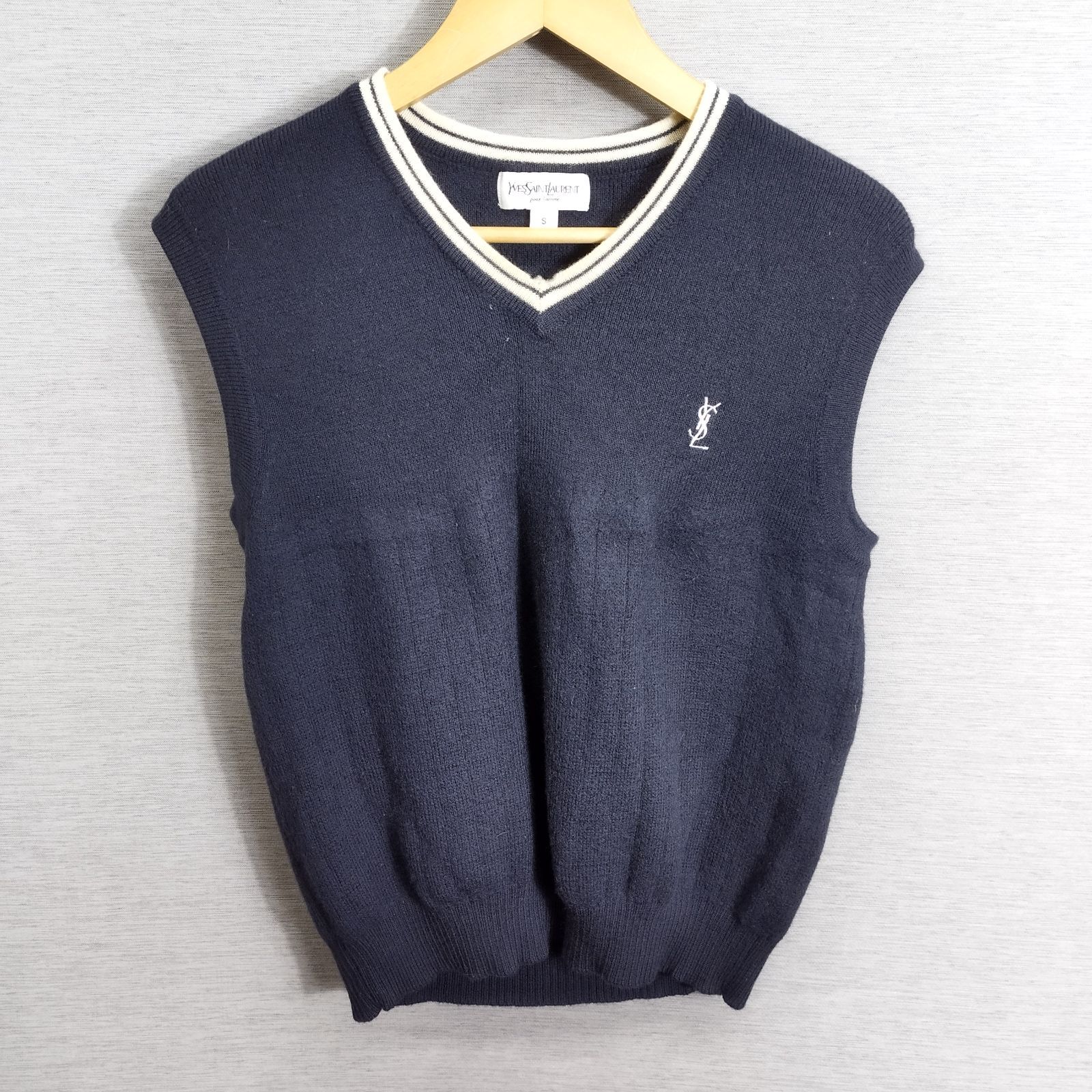 YVES SAINT LAURENT pour homme イヴ サンローラン ニット ベスト