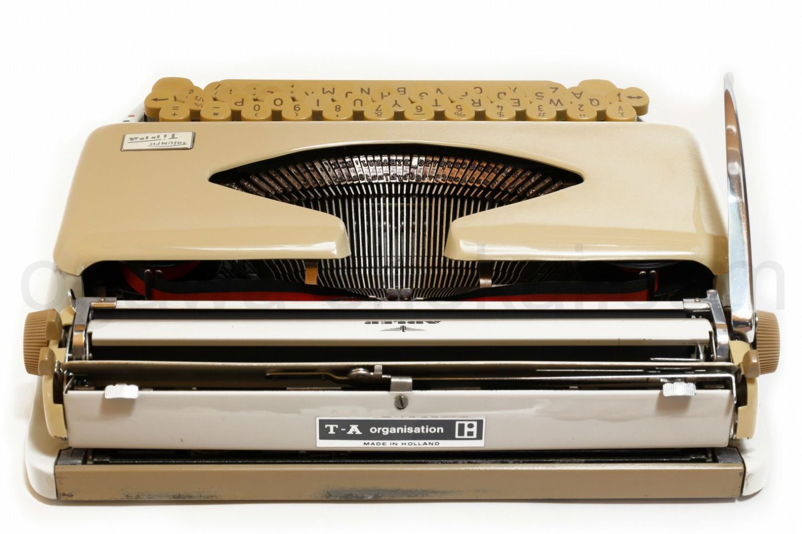 動作確認済、クリーニング済、中古タイプライター Triumph-Adler Tippa
