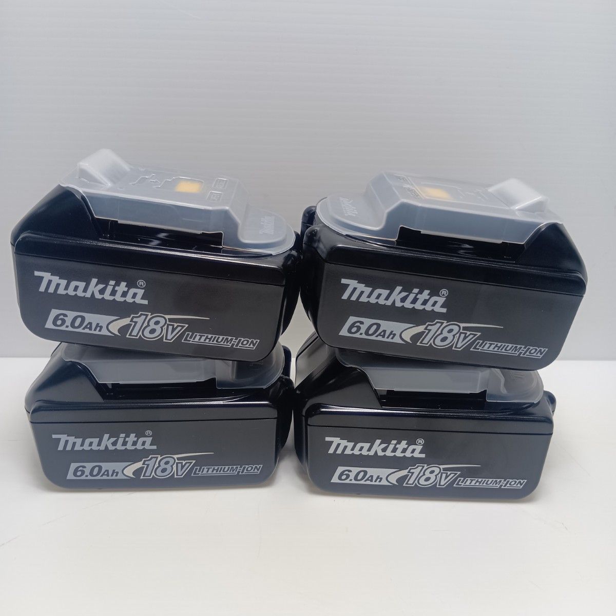 MAKITA マキタ 未使用品(S) 18v 6.0Ah 4個セット バッテリー BL1860B 