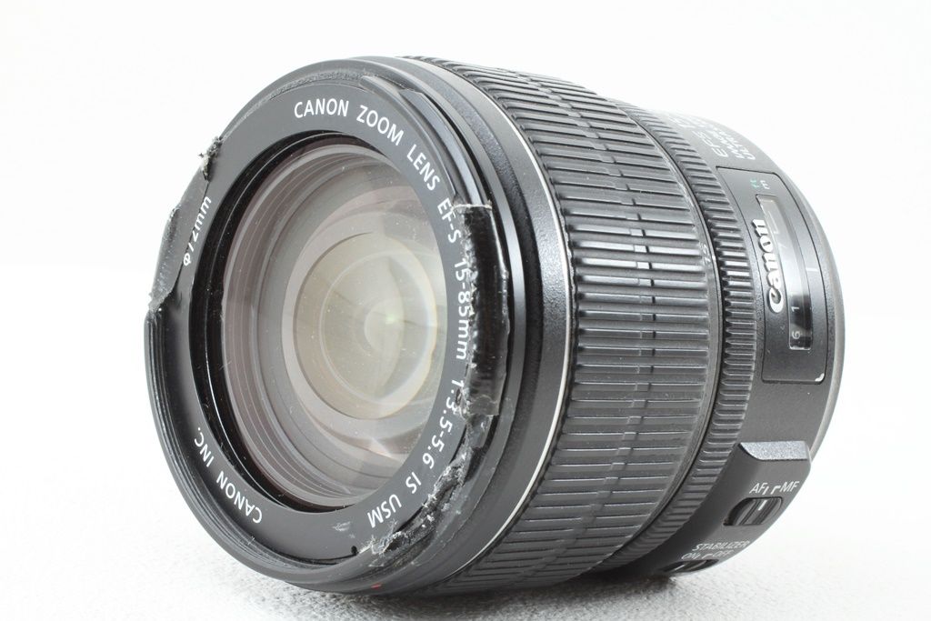 ジャンク Canon キヤノン EF-S 15-85mm F3.5-5.6 IS USM 標準 ズーム