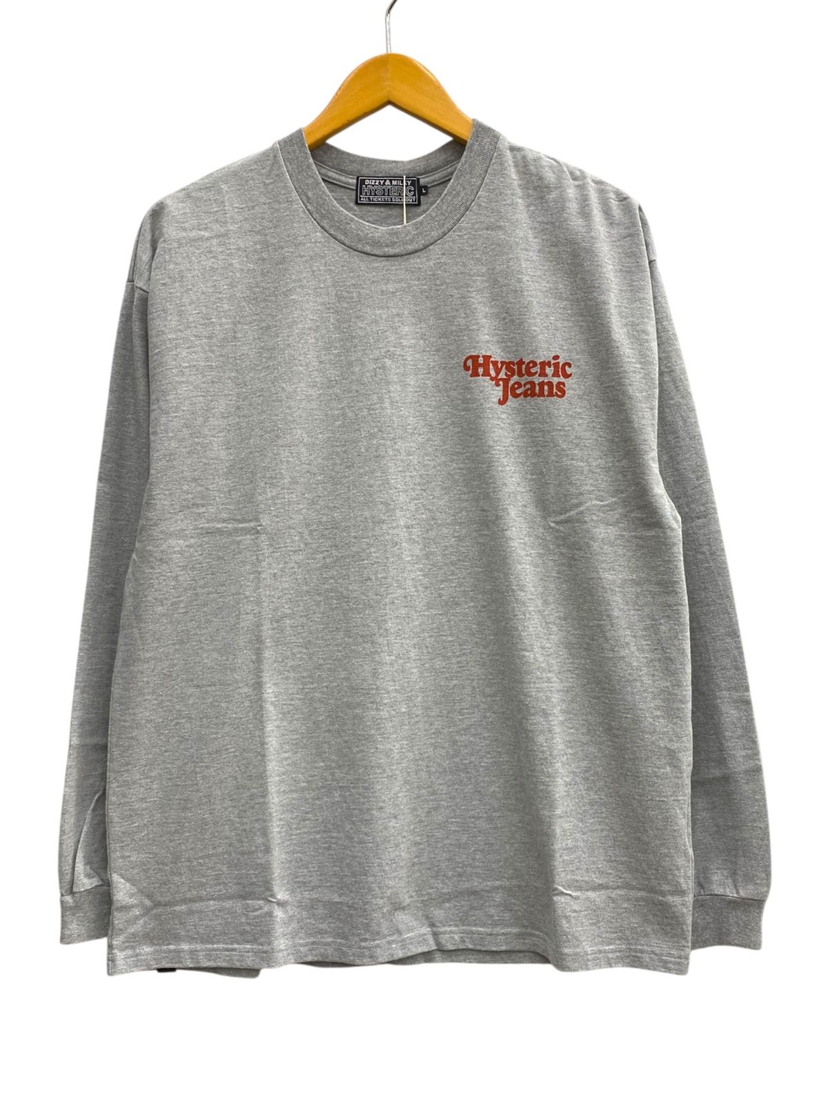 HYSTERIC GLAMOUR (ヒステリックグラマー) 長袖 Tシャツ ロンT バック