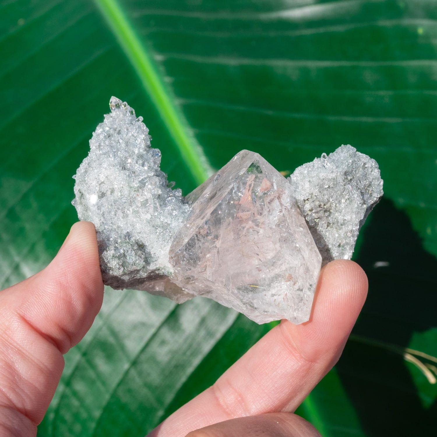 一点物 ヒマラヤ水晶原石 87.5 g クラスター ルチル レコードキーパー | クリスタル ヒマラヤ産 原石 天然