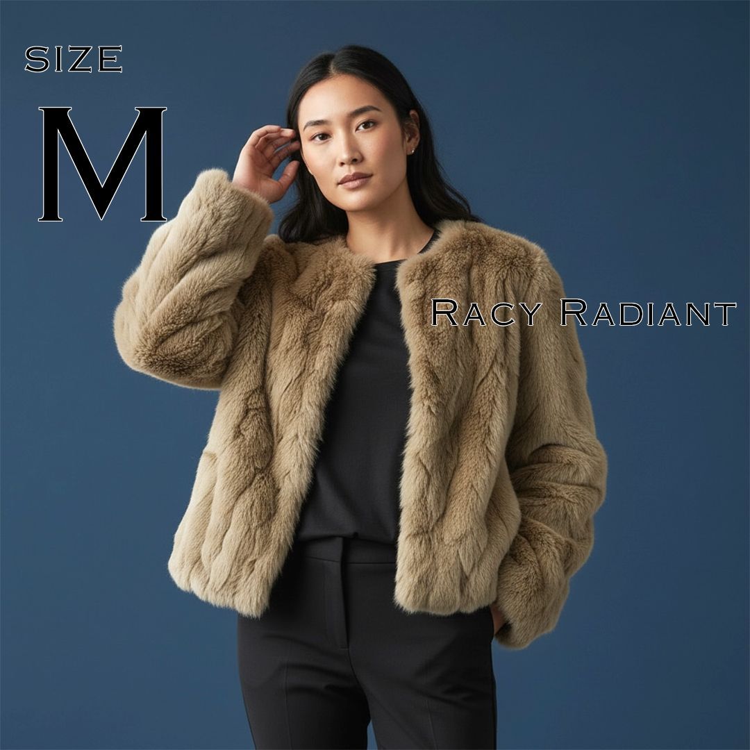 極美品】RACY RADIANTレイシーラディアント リアルファー レッキス