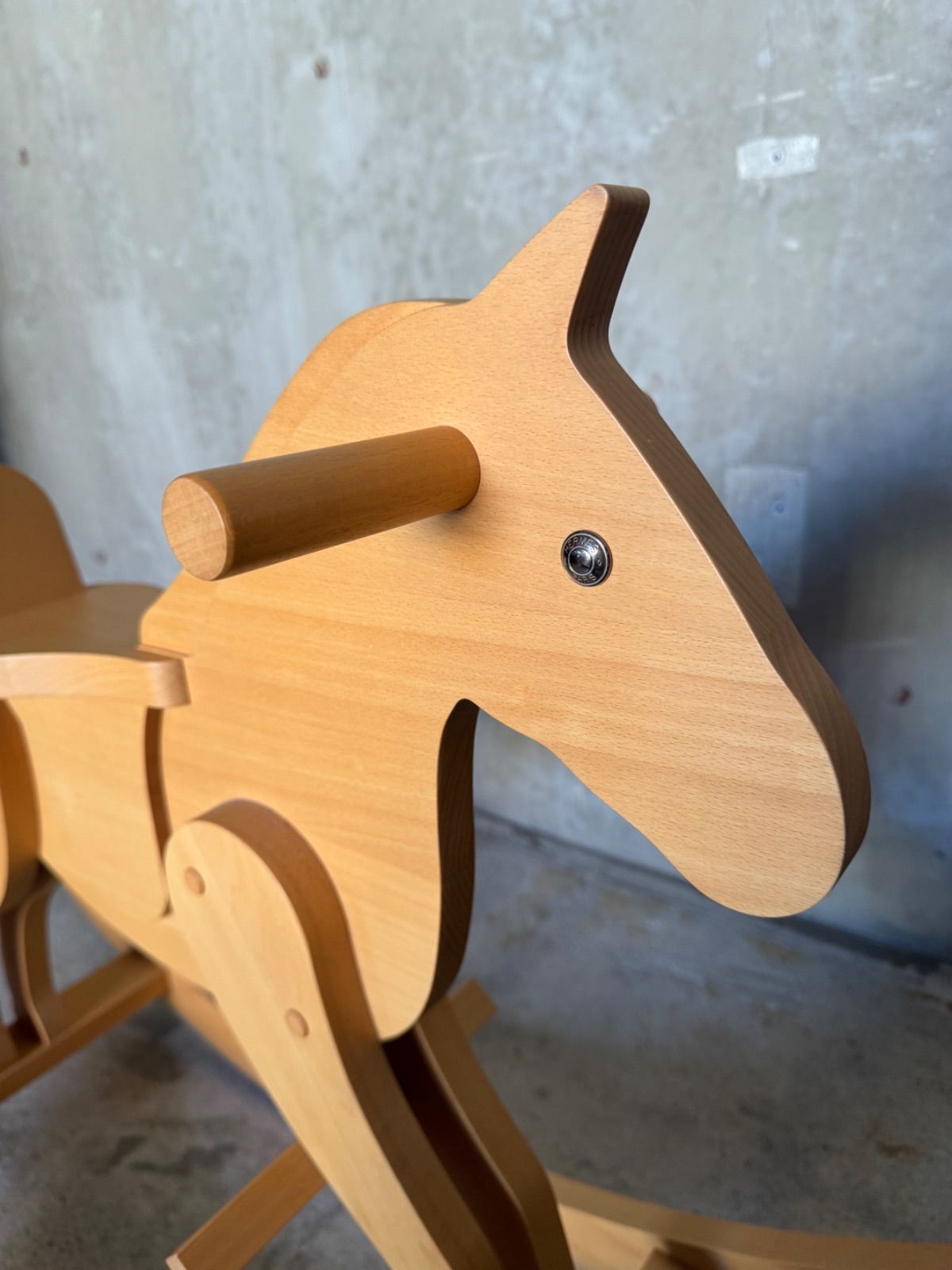 HERMES エルメス ゆり木馬/高級木馬 セリエ 天然ブナ 希少品！ - メルカリ