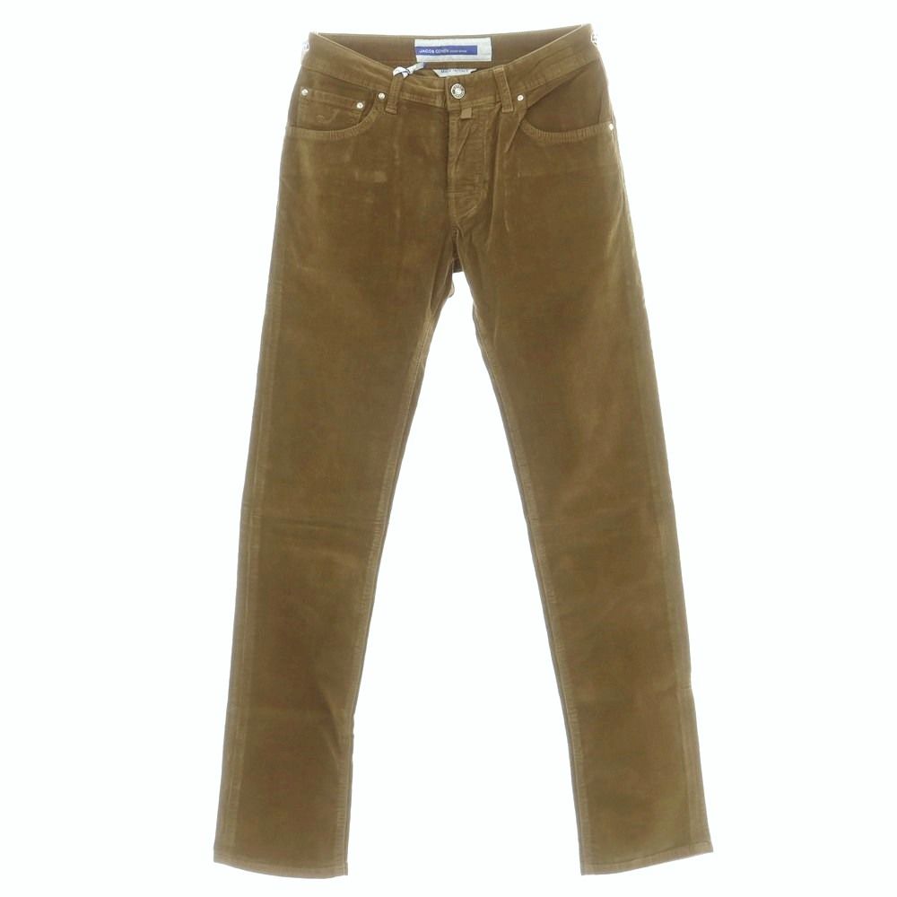 【新品】ヤコブコーエン JACOB COHEN NICK ストレッチコットン 細畝 コーデュロイパンツ カーキ【サイズ30】【メンズ】