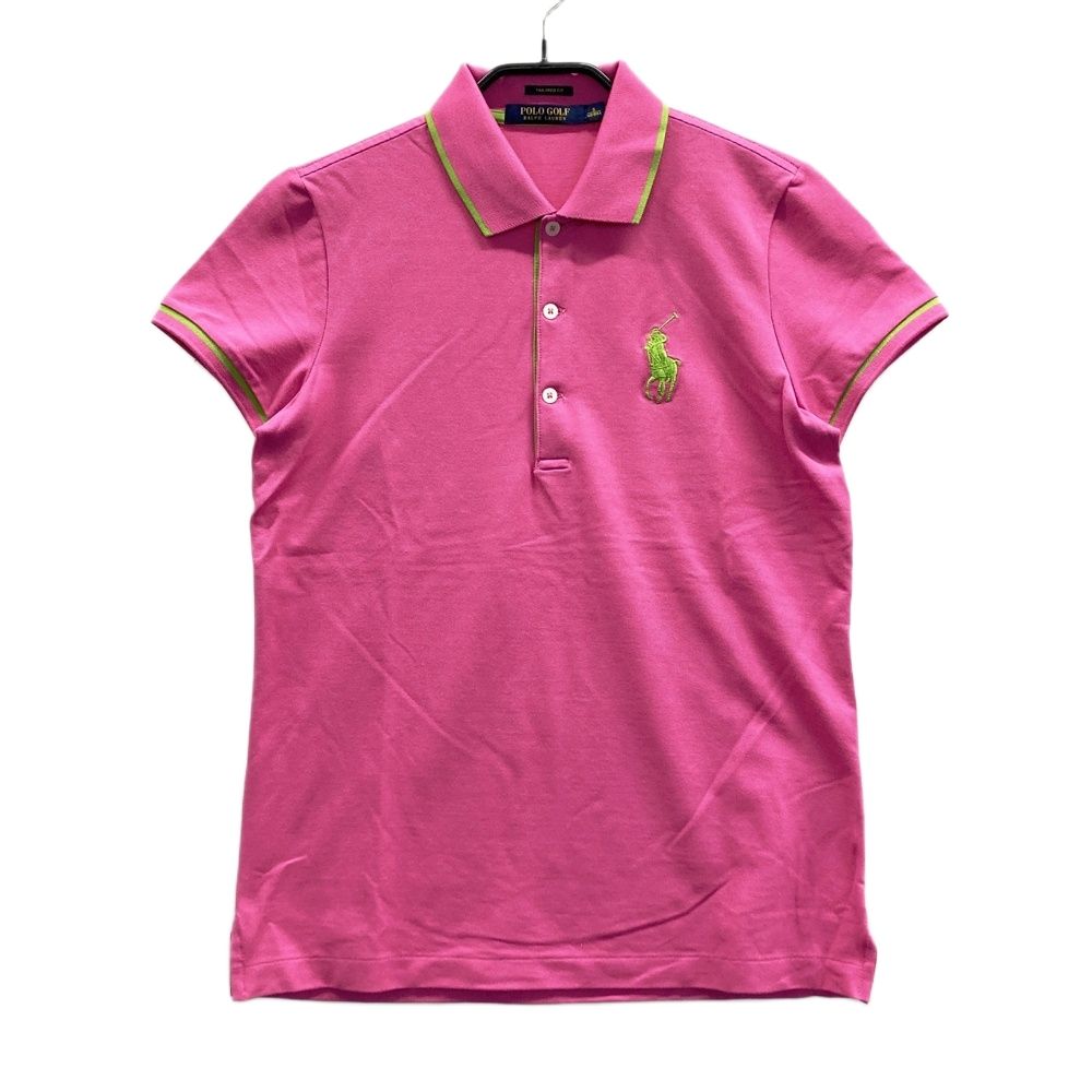 サイズ：S POLOGOLF ラルフローレン ポロゴルフ 半袖ポロシャツ ピンク