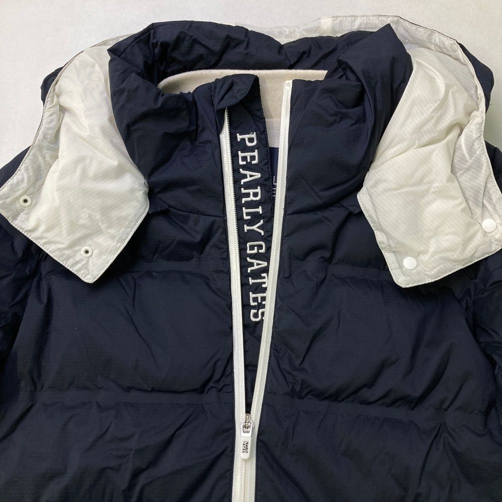 サイズ：0 PEARLY GATES パーリーゲイツ 2WAY ダウンジャケット