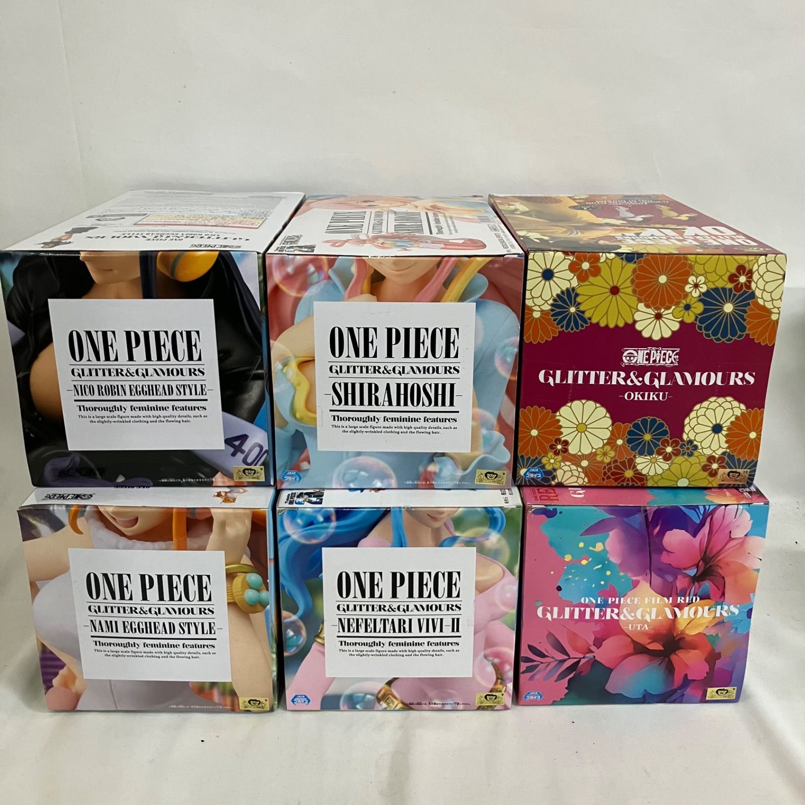 未開封 ONE PIECE ワンピース GLITTER&GLAMOURS 6個セット SF1792 c099