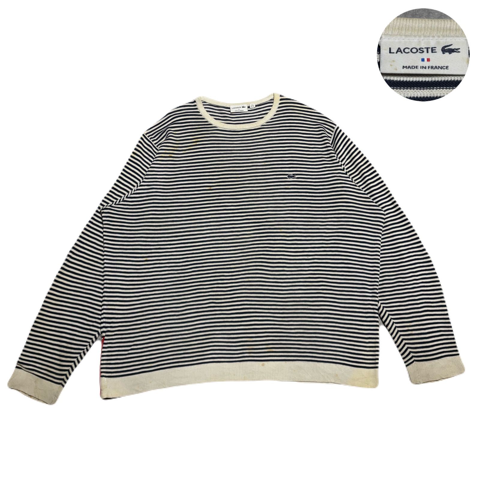 LACOSTE ラコステ Knit ニット セーター CottonKnit コットンニット 