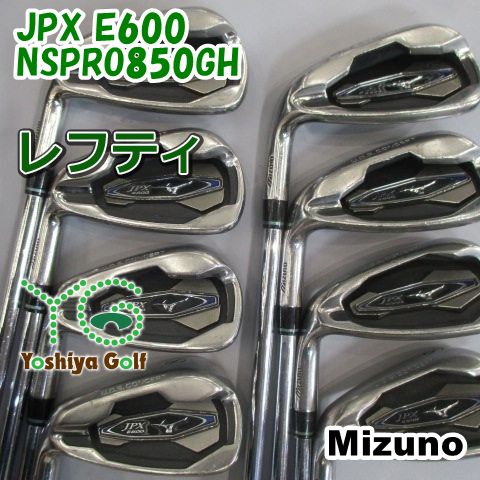 レフティーアイアン ミズノ JPX E600/NSPRO850GH /R/0[142306] - メルカリ