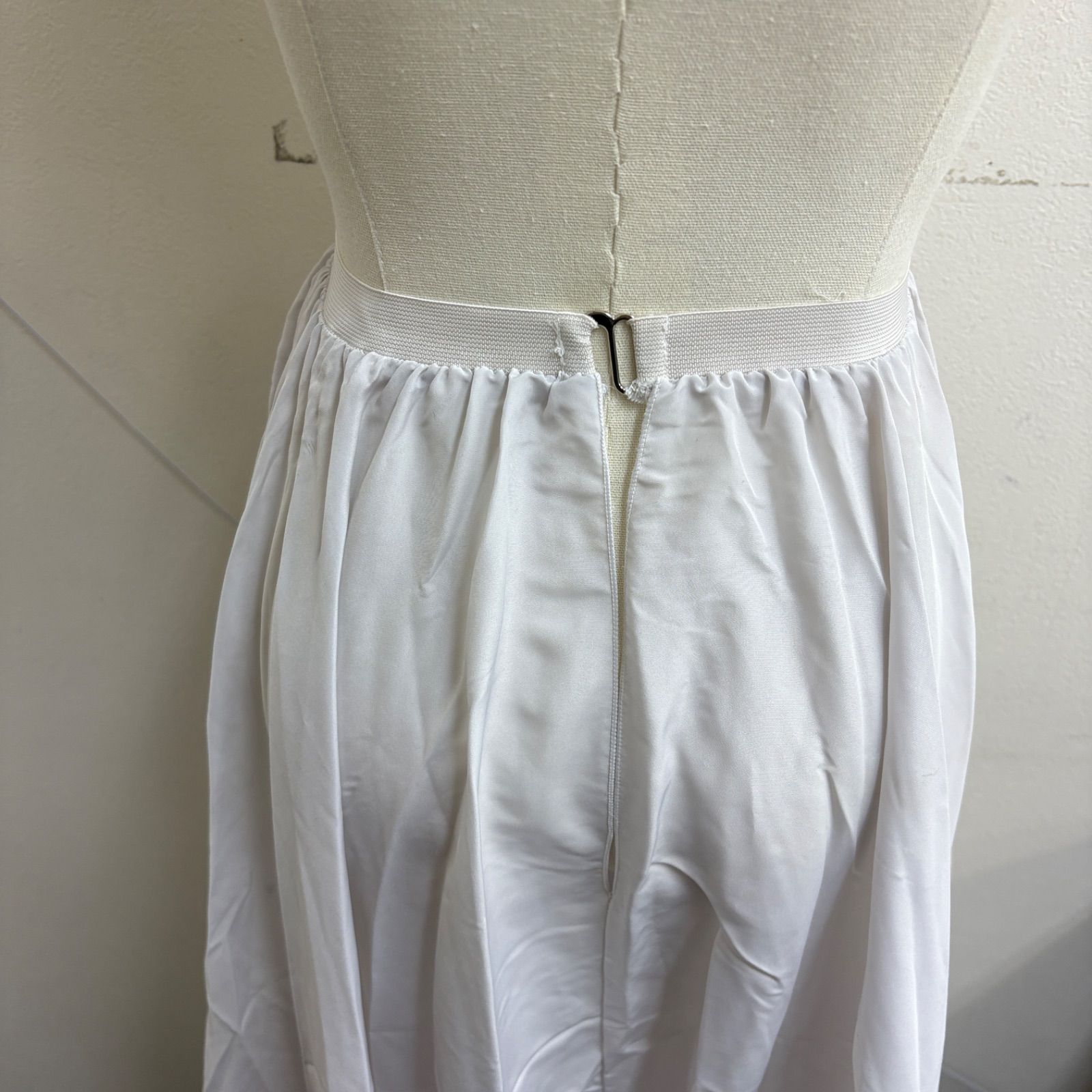 prima boutique】フラメンコ衣装 スカート ファルダ ペチコート 白