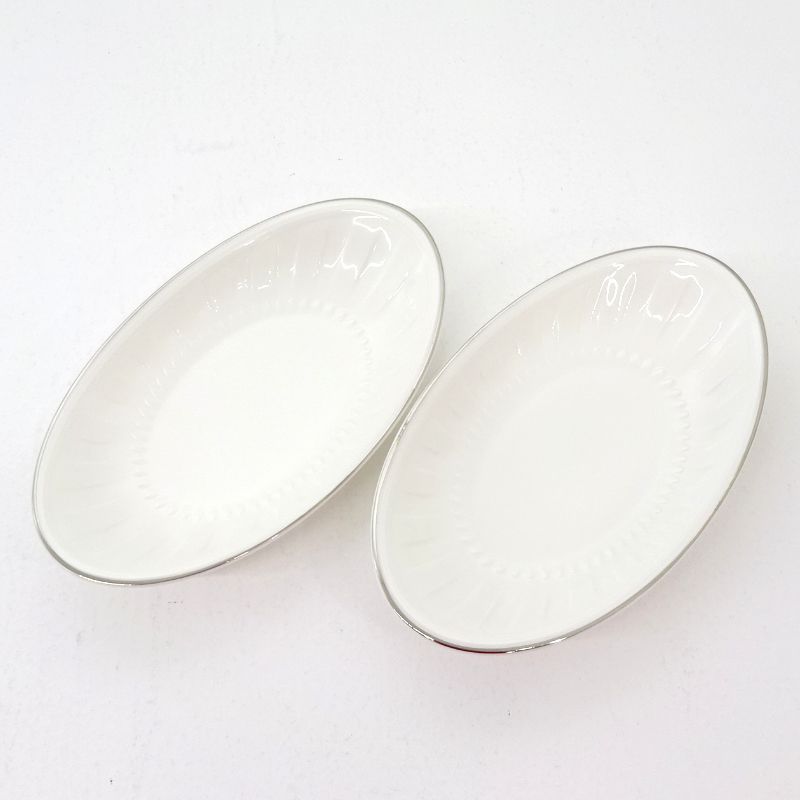 三重店】WEDGEWOOD ウェッジウッド コロシアム プラチナ ピクルス ペア