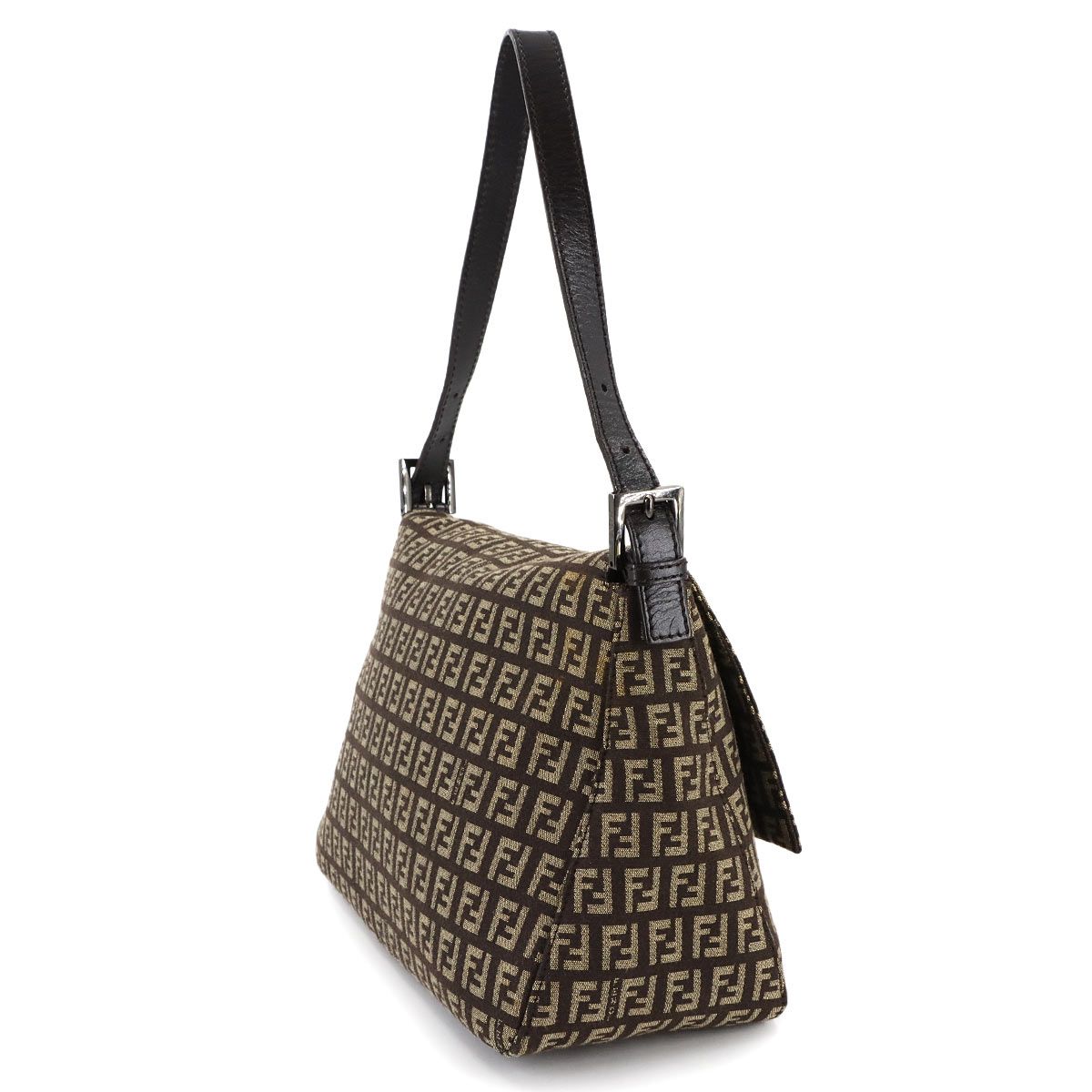 新品同様 フェンディ FENDI ズッキーノ マンマバゲット ショルダー