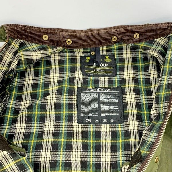 Barbour バブアー BORDER JACKET オイルドジャケット ワックス
