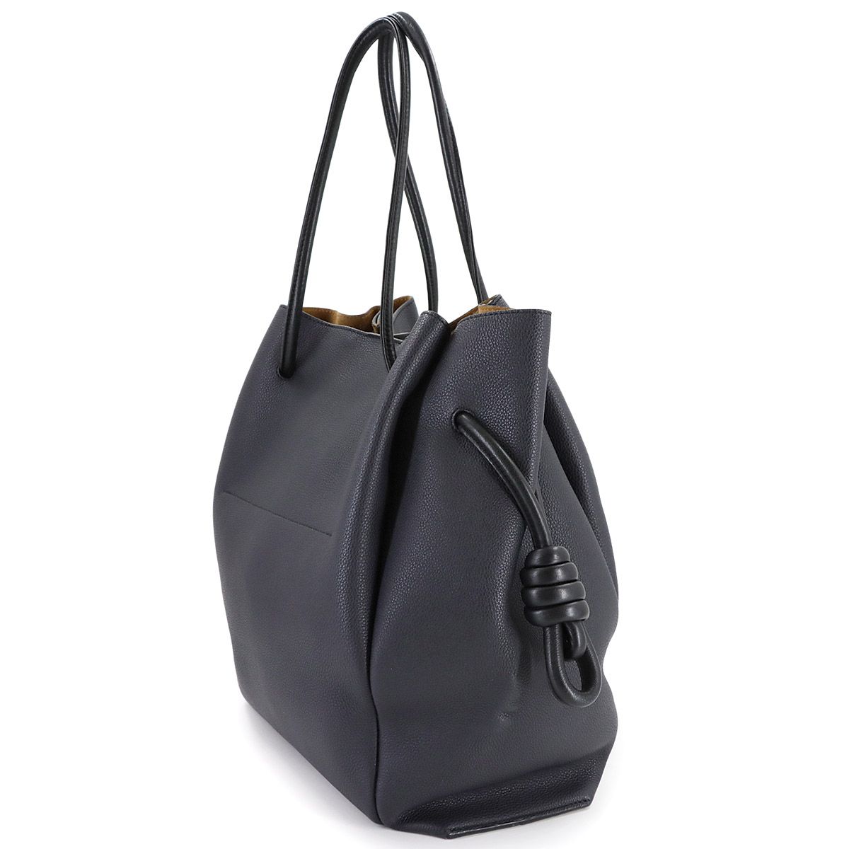 新品同様 ロエベ LOEWE フラメンコ ノット トート バッグ レザー 