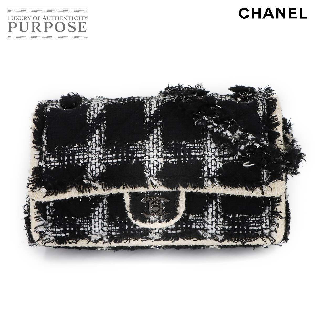 新品同様 シャネル CHANEL マトラッセ チェーン ショルダー バッグ