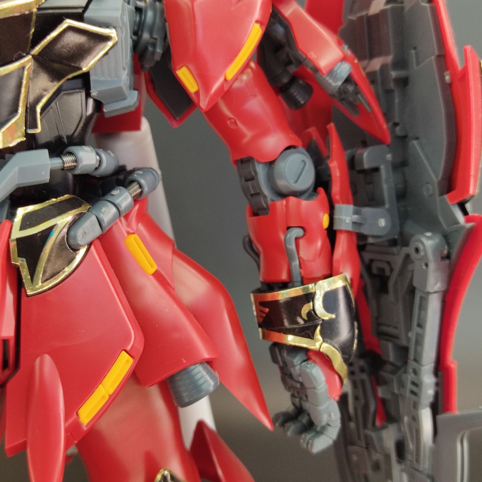 ガンプラ【未検品/ジャンク】MG 1/100 シナンジュ 欠品多数 キズ汚れ