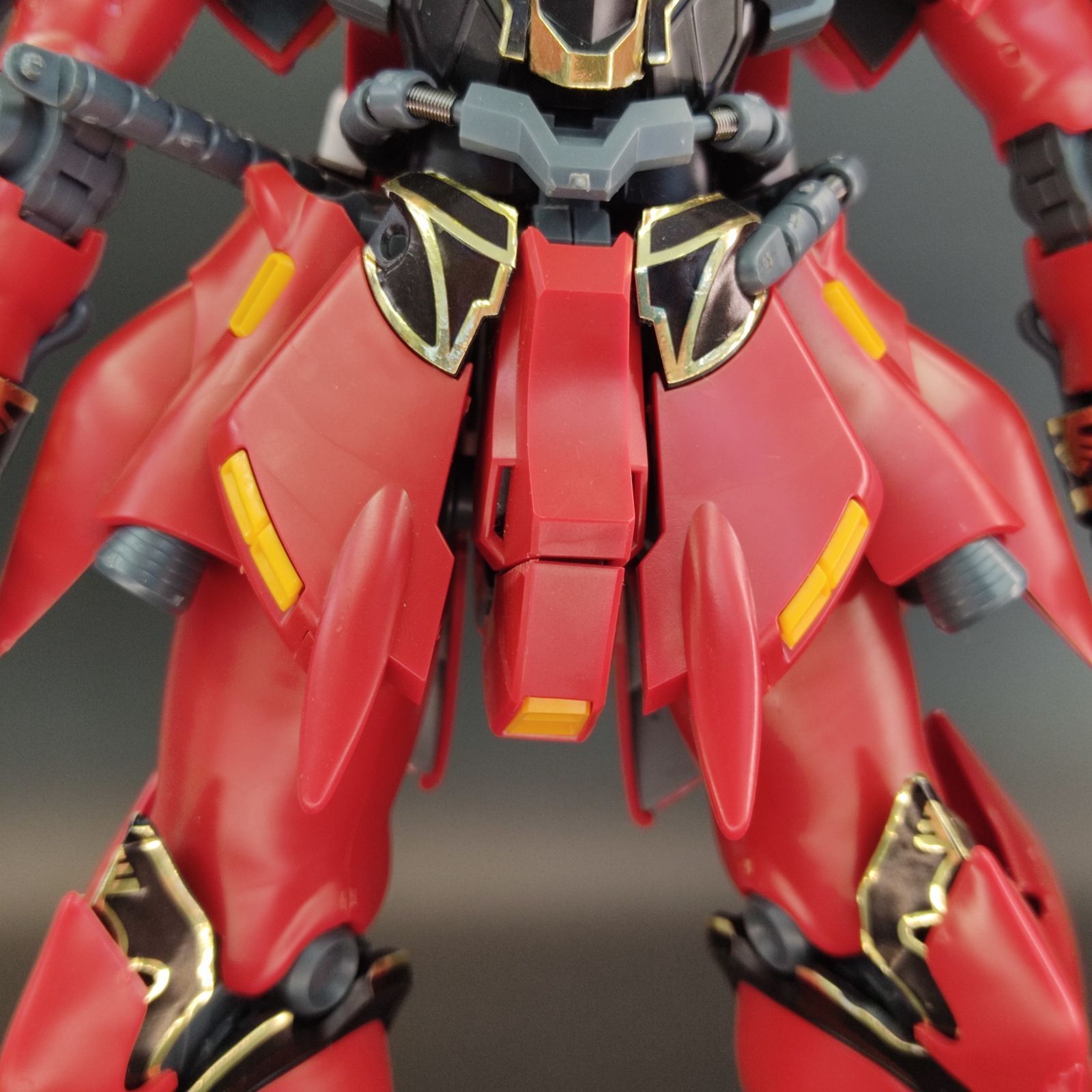 ガンプラ【未検品/ジャンク】MG 1/100 シナンジュ 欠品多数 キズ汚れ