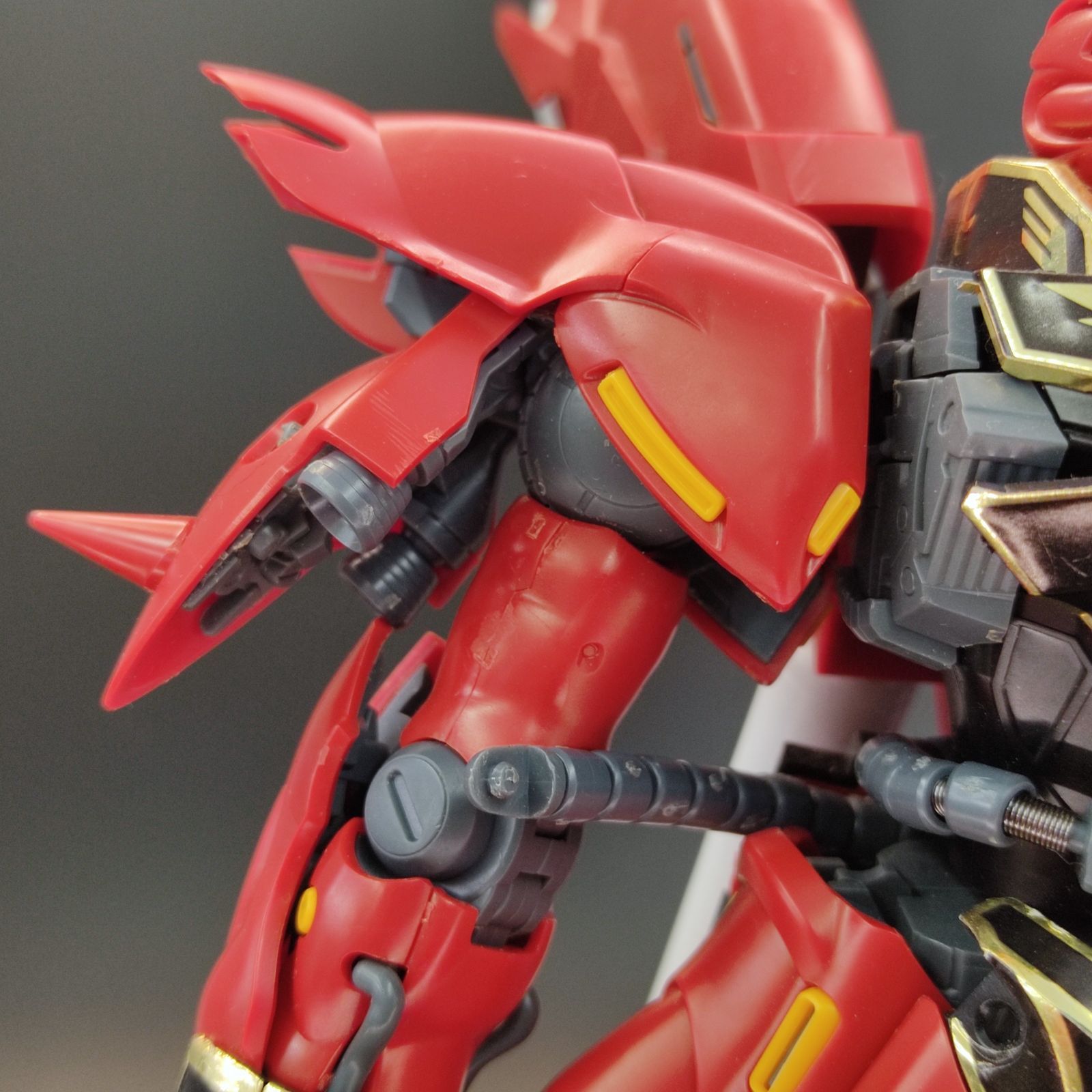 MG ガンプラ ジャンク ガンプラ【未検品/ジャンク】MG 1/100 シナンジュ 欠品多数 キズ汚れ