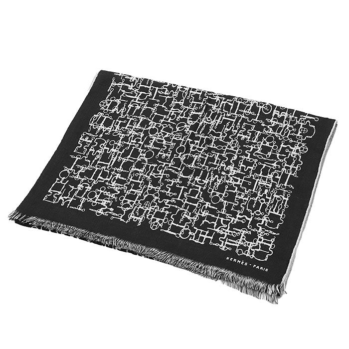 HERMES エルメス ストール コレクシオン・エケストル カシミヤ