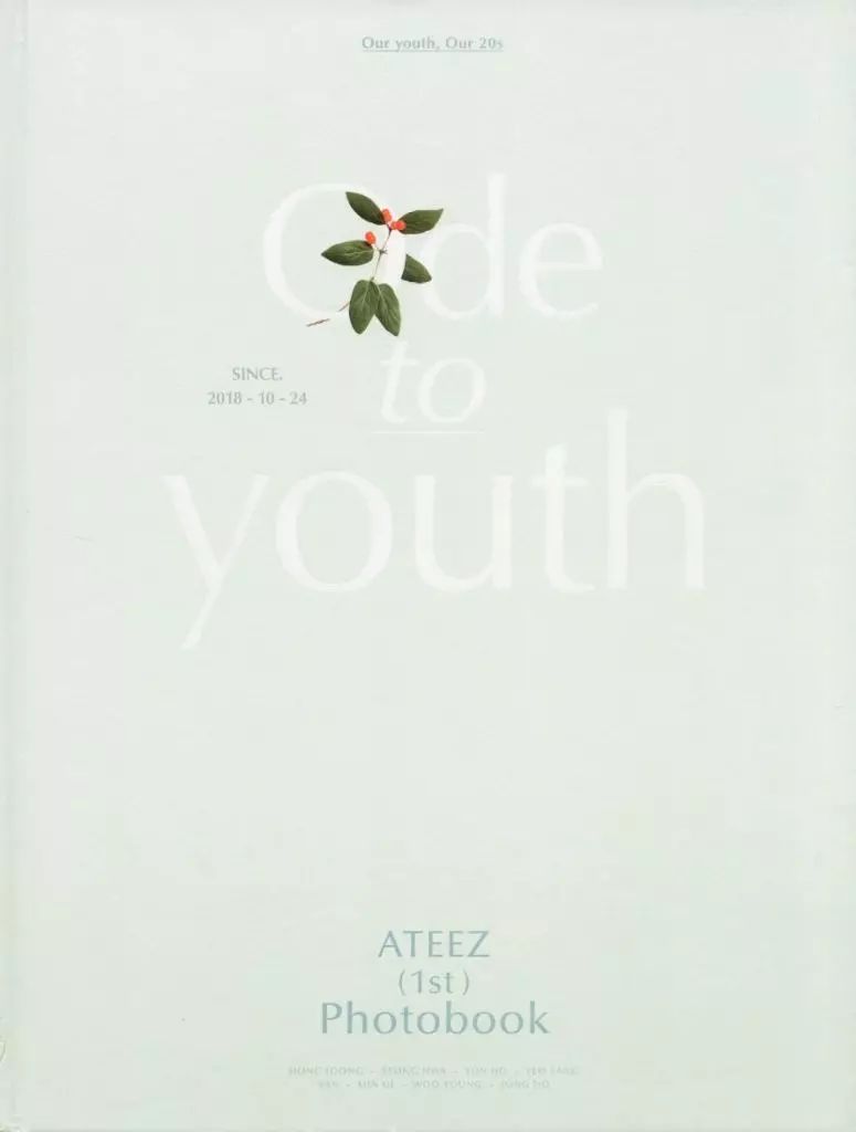 中古】男性写真集 ≪韓流≫ 付録付)ATEEZ 1ST PHOTOBOOK ： Ode to