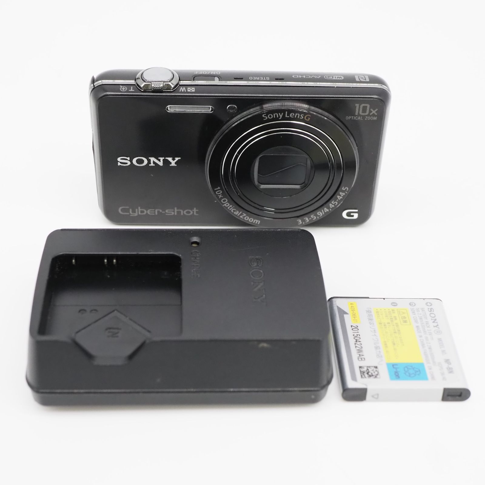 SONY Cyber-shot DSC-WX220 ブラック　動作確認済 □美品□ SONY Cyber-shot DSC-WX220 ブラック - メルカリ