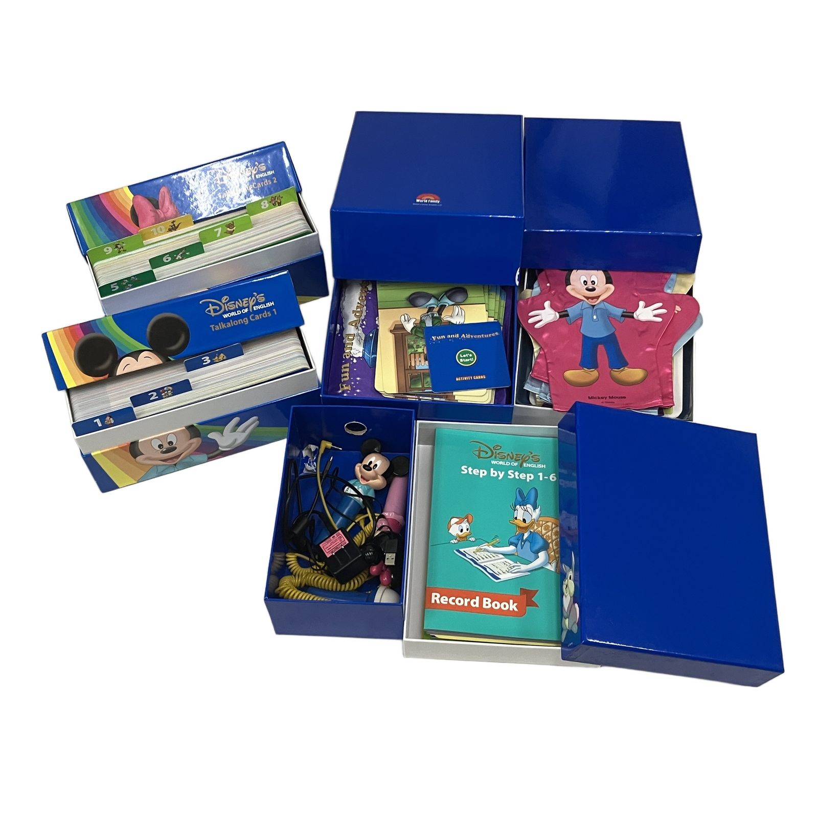 ワールドファミリー DWE ディズニー英語システム 2017年頃 英語 教材