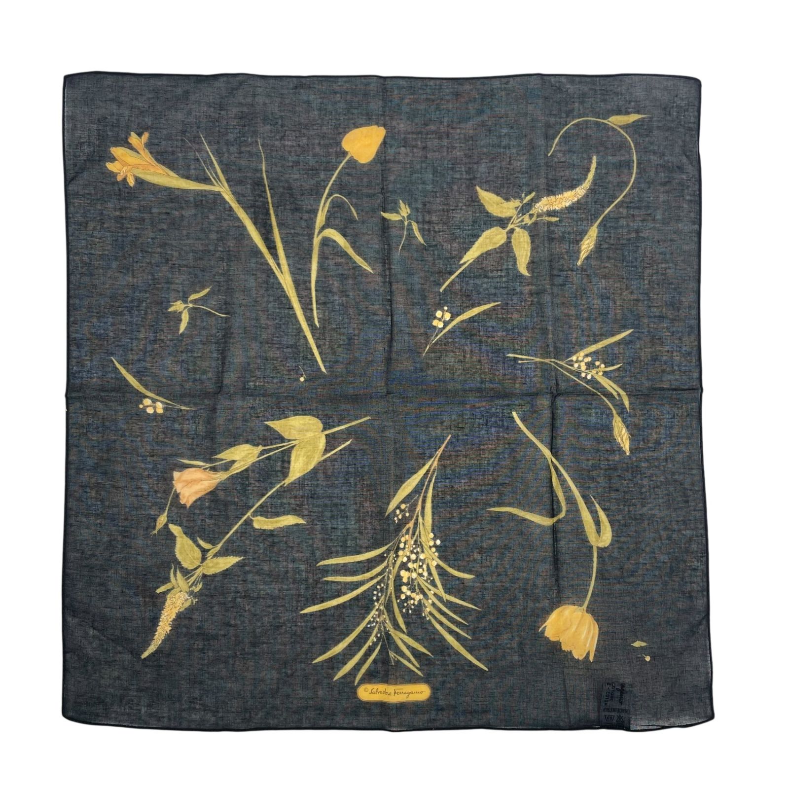 未使用品 Salvatore Ferragamo サルヴァトーレ フェラガモ 花柄