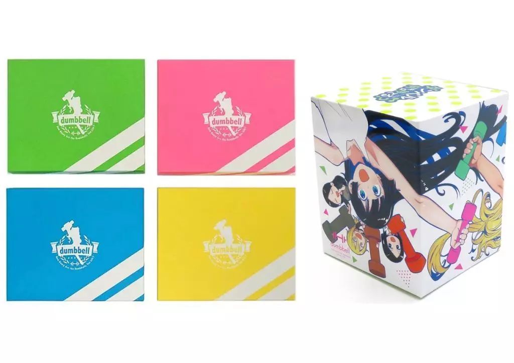 中古】アニメBlu-ray Disc ダンベル何キロ持てる? 初回生産版 全4巻