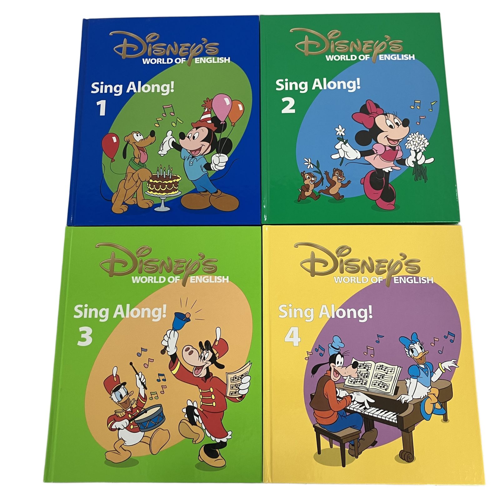 ディズニー英語システム　シングアロング　セット　中古品　2010年 DWE シングアロング 2010年頃 ディズニー 英語システム 教材 中古